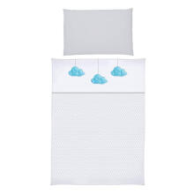 KLUPŚ cot bedding 3 pcs. Clouds H248