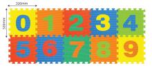 CHIPPY number mats (0-9) 10pcs, 1001U