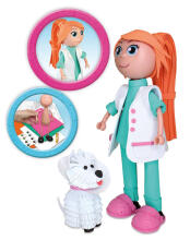 EDUCA set Make a doll veterinarian, 17263