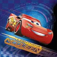 RAVENSBURGER puzzle Cars 3 McQueen 3x49, 08026