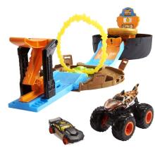 HOT WHEELS Monster Trucks triku riepas rotaļu komplekts, GVK48