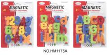 Magnetic letters or numbers, 3 asst, 1209K580