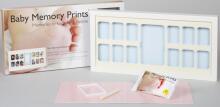 Baby memory prints 12m balts