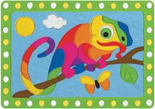 KidyBox Art.WP1508 3D Clay painting. CHAMELEON