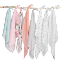 Muslin swaddle blanket – little stars