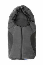 Carrier seat sleeping bag –black/graphite polar