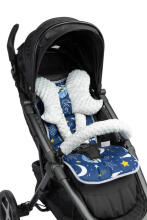 STROLLER INSERT DELUXE TEDDYBEARS NAVY