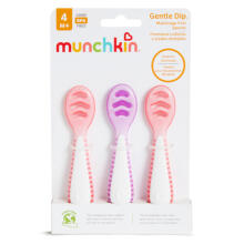 MUNCHKIN karote, 3 gab., Gentle Dip, Pink-Purple, 4m+, 91510P