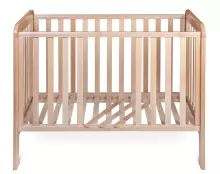 YappyKids YappyLull Art.88592 Natural Wooden baby crib 120x60cm