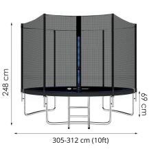 Dārza batuts Springos TP0002 305 cm 10ft