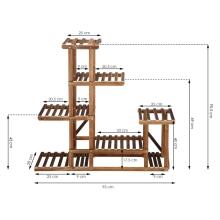 Koka ziedu plaukts Springos GA0176 100x95x25cm