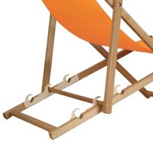 DC0012 OXFORD08 IMPREGNATED DECK CHAIR, ORANGE