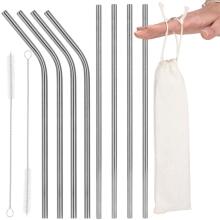 KI0030 METAL STRAWS 10 PCS.