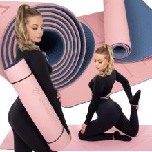 Yoga mat Springos YG0014 183 cm