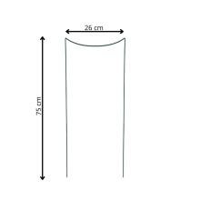 Metal support for flowers and plants Springos HA5170 75 cm