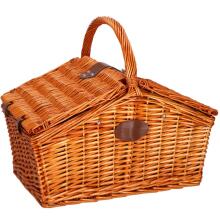 Picnic basket with equipment and thermal bag Springos CS0136 45x32x42 cm