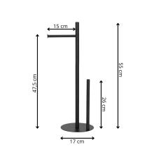 Toilet paper holder Springos TS0013 55cm