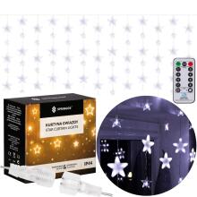 Christmas lights star curtain Springos CL4006 2m