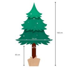 Ziemassvētku egle uz stumbra Springos CT0113 160cm