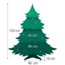 Jõulupuu-teemant Springos CT0076 150cm