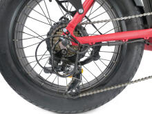 Electric bicycle BERAUD E2800 TOP, size 20, red