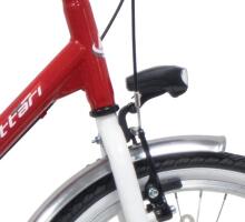 Foldable bicycle 20'' ROMA, red