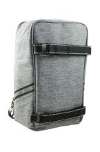 Bicycle bag ÉMINENCE GRISE, rear, grey