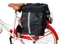 Bicycle bag GOOD BAG, rear, black/blue