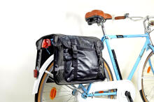 Velo soma BAG-3, aizmugurējā, melna