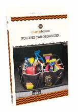 Folding car organizer