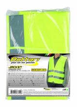 Reflective vest WARNING VEST, XL, yellow