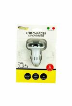 Car charger with 4 USB port