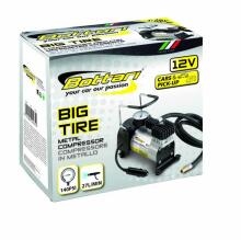 Gaisa kompresors ar manometru 12V 140 PSI BIG TIRE