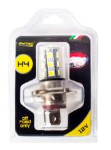 LED bulb, 1 pc, H4 12V 60/55W P43T, 18SMD