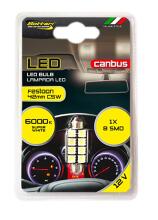 Светодиодная лампа, 1 шт., C5W 42мм Festoon/Canbus, 8SMD