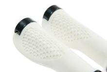 Handlebar grips EGRO, 2pcs, white