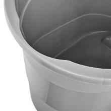 Bucket with spout 13L Thies 37x26,5x25cm grey