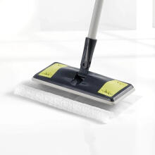 Floor Dusting Brush 25,8x10,5cm with 10 cloths 29,5x21,5cm