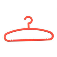 Clothes hangers 5 pieces plastic Basic 42,5cm assorted, light blue/green/red/grey/green/yellow