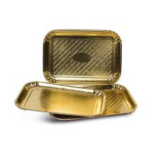 Paper trays gold set of 2 Easy Bake 28 x 42 cm