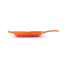 Le Creuset Ketaus grilio keptuvė kvadratinė 26x26cm oranžinė