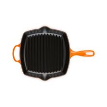 Le Creuset Čuguna grillpanna kvadrātveida 26x26cm oranža