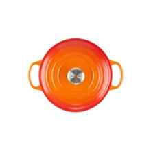 Le Creuset Чугунная круглая кастрюля &Oslash;24 см / 4,2 л оранжевая