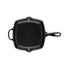 Le Creuset Cast iron grill pan square 26x26cm mat black 