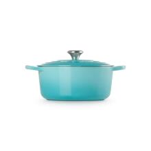 Le Creuset Чугунный горшок круглый &Oslash;26см / 5,3л светло-голубой