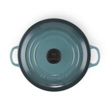 Le Creuset Čuguna katls apaļš &Oslash;20cm / 2,4L zilganzaļš