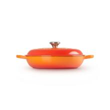 Le Creuset Čuguna katls sekls 30cm / 3,5L oranžs 