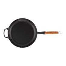 Le Creuset Čuguna panna ar koka rokturi &Oslash;28cm matēti melna 