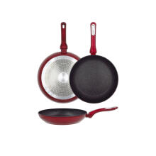 Cosmo frying pan &Oslash;18cm induction red with guard