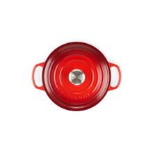 Le Creuset Čuguna katls apaļš &Oslash;26cm / 5,3L sarkans